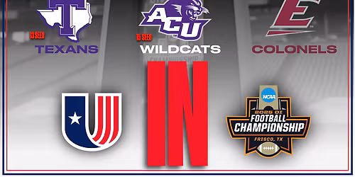 Abilene Christian Wildcats at Eastern Kentucky Colonels Football