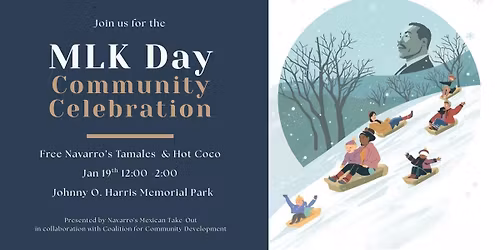 MLK Day Community Celebration at Johnny O. Harris Memorial Park