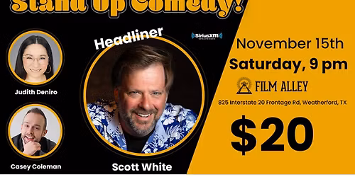 Scott White headlines Film Alley Weatherford