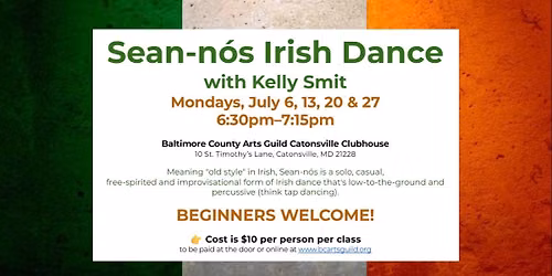 Sean-n\u00f3s Irish Dance Lessons with Kelly Smit