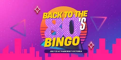 Back to the 80s Bingo!