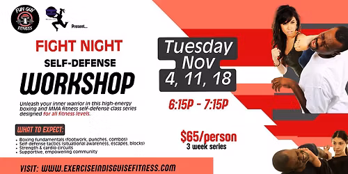 Fight Nigh Self-Defense Workshop