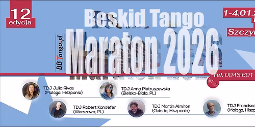 Beskid Tango Marathon 2026, 12th edition 1-4.01.2026, Szczyrk, PL