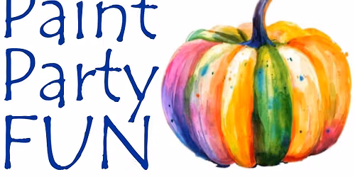 Rainbow Pumpkin Paint Party, Youth 11\/8\/25