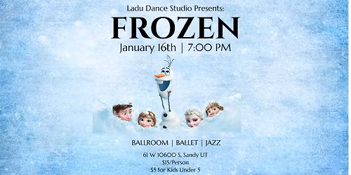 FROZEN: A Dance Spectacular by Ladu Dance Studio