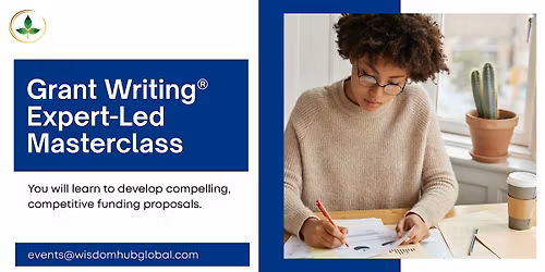 Grant Writing\u00ae 1 Day Expert-Led Masterclass in Durham, NC | Wisdom Hub