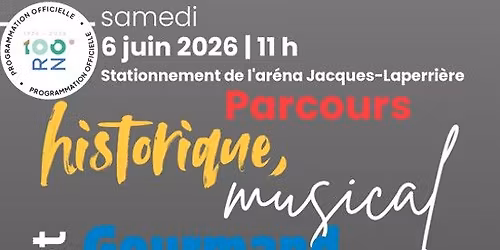 Parcours historique, musical et gourmand
