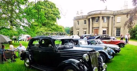 Classic Car Rally at Scampston Hall 