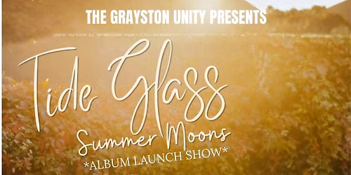 Tide Glass Album Launch - In the bar