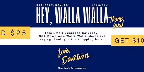 Love, Downtown: Small Business Saturday