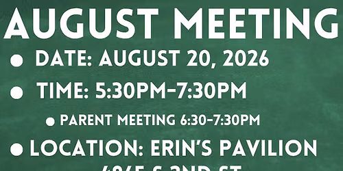 LLDSS August Monthly Meeting 