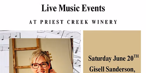 Live Music at Priest Creek Winery ft. Tommy Rhyno. - June 21st