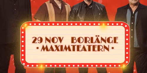 The Refreshments \u2013 Rock \u2019n\u2019 Roll X-mas 2025 | Borl\u00e4nge