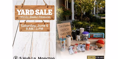 Tim Hortons Merch Yard Sale