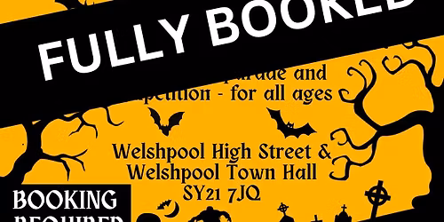 Halloween parade and party - FULLY BOOKED!