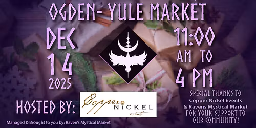 Yule Market - OGDEN Utah Pagan Market
