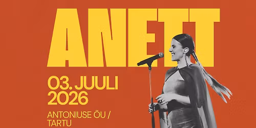 ANETT live @ Antoniuse \u00d5u