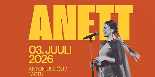 ANETT live @ Antoniuse \u00d5u