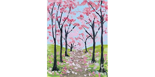 Pink-Kissed Forest - Paint and Sip in Houston | Classpop!\u2122