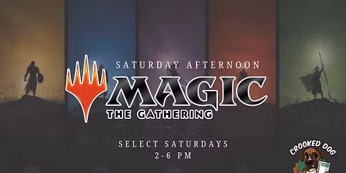 Saturday Afternoon Magic: The Gathering at Crooked Dog Comics