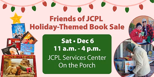 Friends of JCPL Holiday-Themed Book Sale