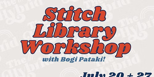 Stitch Library Workshop