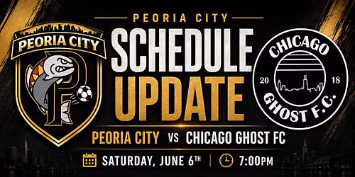 Peoria City CEFCU Friendlies Series vs Chicago Ghost F.C.