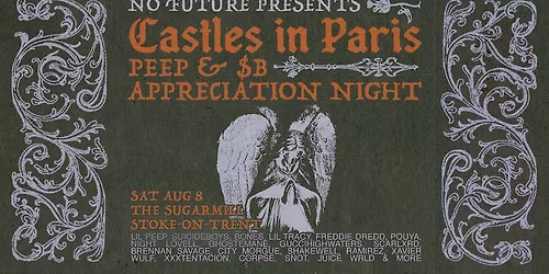 Castles In Paris: Peep vs $B Appreciation Night - Stoke-on-Trent