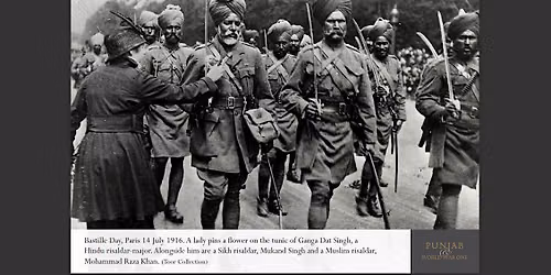 CWGC and UKPHA First World War Punjab Registers Event - Slough