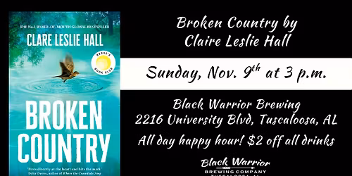 Books and Beers: Broken Country by Claire Leslie Hall