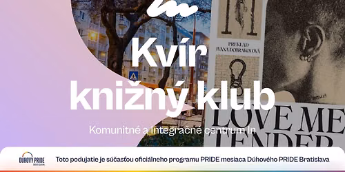 PRIDE mesiac: Kv\u00edr kni\u017en\u00fd klub