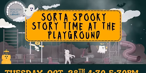 Sorta Spooky Story Time at the Playground
