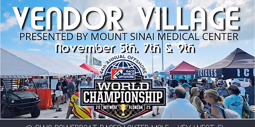 Race World Offshore Vendor Village