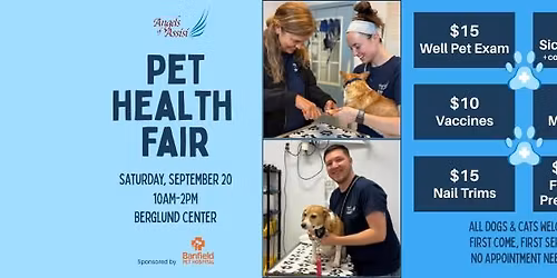 Angels of Assisi Pet Health Fair