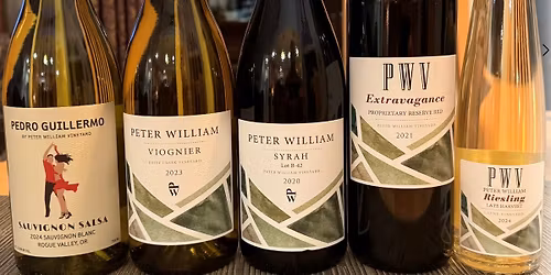Peter William pouring at Cartwright's Medford!