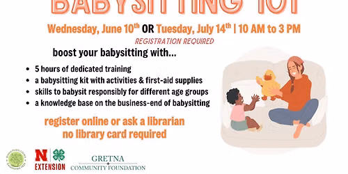 Babysitting 101 [Grades 6 to 12]