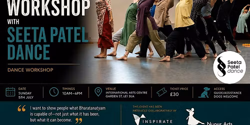 Advance Workshop with Seeta Patel Dance