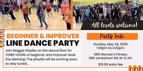 Beginner & Improver Line Dance Party