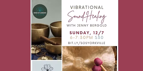 Vibrational Sound Healing with Jenny Bergold
