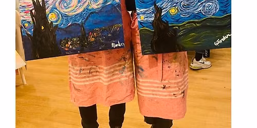 Sip, Paint, Repeat @ Bridgeport Hotel - Van Gogh's Starry Night