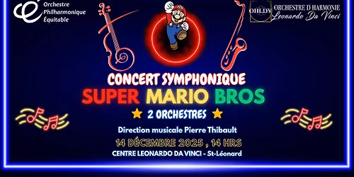 Concert Super Mario Bros Symphonique