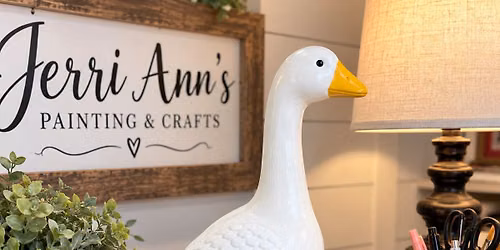 Desk Goose Painting Class