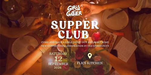 EVENT NOW FULL MANDURAH SUPPER CLUB - Women's social evening making new friends