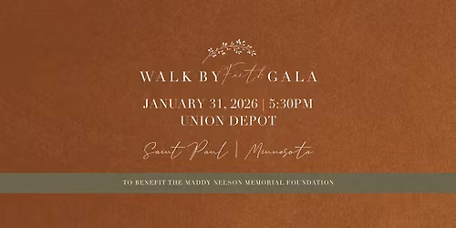 Second Annual Walk By Faith Gala
