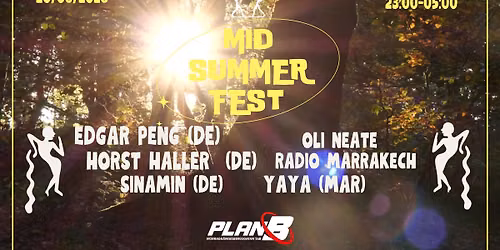 APOLLO : MIDSUMMER FEST \/\/ OUTDOOR & INDOOR \/\/ PLA N B