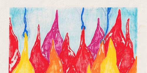 Silkscreen Monotype with Water Soluble Crayons