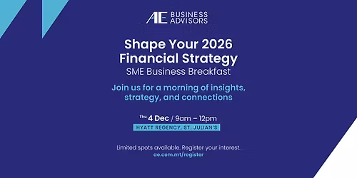 Shape Your 2026 Financial Strategy: SME Business Breakfast