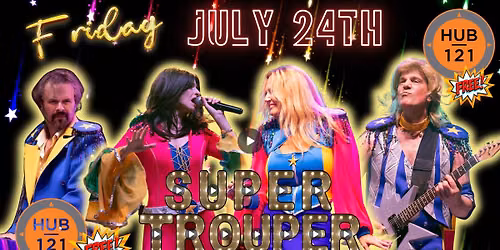 Super Trouper LIVE @HUB 121 
