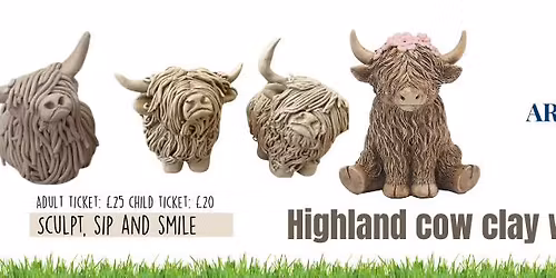 Highland Cow sculpting workshop