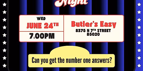 Family Feud Style Trivia Night at Butler's Easy